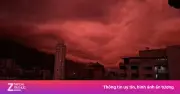 Hiện tượng bầu trời đỏ ở Caracas gây xôn xao