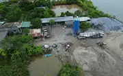 Hưng Yên quyết liệt xử lý trạm trộn bê tông trái phép ven sông