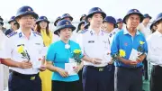Hành trình tri ân các Anh hùng Đoàn tàu không số tại vùng biển Qui Thiện
