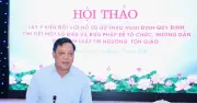 Hoàn thiện quy định chi tiết về hoạt động tín ngưỡng, tôn giáo