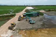 Huế chấn chỉnh nhà thầu sau vụ đường nối sân bay chìm giữa ruộng nước