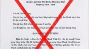 HueIOC cảnh báo tin giả mạo văn bản hành chính, khuyến cáo người dân cảnh giác