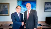Đại sứ Nguyễn Việt Cường làm việc với Thứ trưởng Ngoại giao Chile