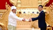 Đại sứ Việt Nam trình Quốc thư lên Tổng thống Myanmar