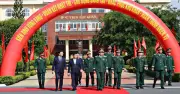 Đại tướng Phan Văn Giang dự lễ 80 năm Học viện Lục quân, đón nhận Huân chương Bảo vệ Tổ quốc hạng nhất