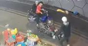 Điều tra nhóm thanh niên cầm hung khí rượt đuổi đập xe ở trung tâm TP.HCM