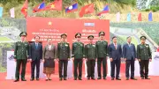 Khởi công Trạm phối hợp Biên phòng Lào-Việt Nam trị giá 30 tỷ đồng