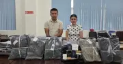 Khởi tố vợ chồng sản xuất hơn 14.000 áo thun giả 11 nhãn hiệu nổi tiếng