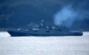 Khinh hạm Nga Admiral Grigorovich về căn cứ sau 100 ngày tuần tra Eo biển Anh