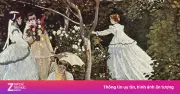 Khám phá thử thách kép trong kiệt tác 'Những cô gái trong vườn' của Monet