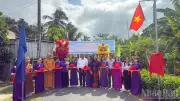Khánh thành tuyến đường rợp bóng cờ bay tại Vĩnh Long dài 2,3 km