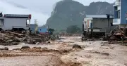 Lũ quét Lai Châu: 1 người chết, hơn 4.600 người bị cô lập