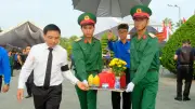 Lễ truy điệu và an táng 63 hài cốt liệt sĩ tại Đồng Nai