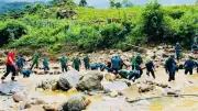 Lai Châu: Nam thanh niên 18 tuổi bị lũ cuốn tử vong khi đi xe qua đập tràn