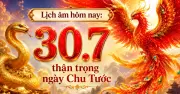 Lịch âm hôm nay 30.7: Ngày Chu Tước, cần thận trọng xuất hành, khởi sự