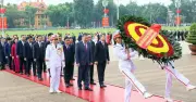 Lãnh đạo Đảng, Nhà nước vào Lăng viếng Chủ tịch Hồ Chí Minh