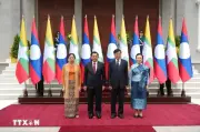 Lào và Myanmar thắt chặt quan hệ hợp tác song phương
