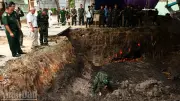 Mở rộng khai quật tìm kiếm hài cốt liệt sĩ tại Công viên Lê Thị Riêng
