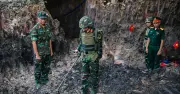 Mở rộng ranh mộ, tìm hai cột mốc liệt sĩ ở Công viên Lê Thị Riêng
