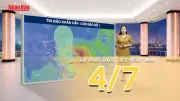 Mưa lớn diện rộng do bão số 1 và gió mùa Tây Nam