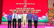 Ông Kiều Hoài Phong được bổ nhiệm làm Viện trưởng Viện KSND tỉnh An Giang