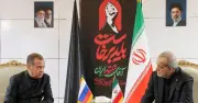 Ông Medvedev gặp Tổng thống Iran, bên lề tang lễ lãnh tụ Ali Khamenei