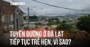 Đường nối Lữ Gia xuống hồ Xuân Hương Đà Lạt trễ hẹn vì vướng mặt bằng