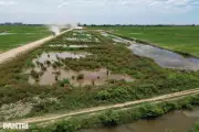 Đường nối sân bay Phú Bài chìm trong ruộng nước: Thay chủ đầu tư