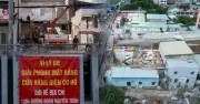 Người dân dỡ nhà, giao mặt bằng mở rộng quốc lộ 1 nối TP.HCM với Tây Ninh
