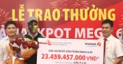 Người đàn ông An Giang trúng Vietlott hơn 23,4 tỷ đồng