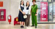 Người phụ nữ Hàn Quốc nhận lại 92,5 triệu đồng chuyển nhầm nhờ công an