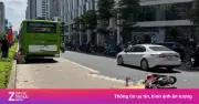 Người phụ nữ đi xe máy tử vong sau va chạm với xe buýt BRT tại Hà Nội