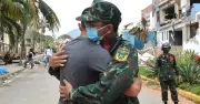 Người Venezuela cảm ơn bộ đội Việt Nam tìm thấy mẹ trong đống đổ nát