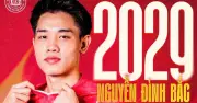 Đình Bắc ký hợp đồng 3 năm với CLB CAHN đến 2029