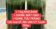 Nha đam, mật ong, rượu trắng trị ung thư: Chuyên gia cảnh báo nguy hiểm