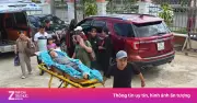 Nạn nhân vụ đánh ở Đắk Lắk nằm trên cáng dự phiên tòa xét xử