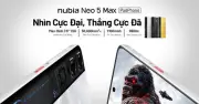 Nubia Neo 5 Max ra mắt: 'Padphone' gaming màn hình 7.5 inch siêu lớn