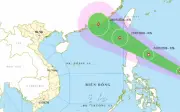 Áp thấp nhiệt đới giật cấp 8 sắp mạnh lên thành bão, ảnh hưởng vùng biển phía Đông Bắc Bắc Biển Đông