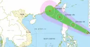 Áp thấp nhiệt đới gần Biển Đông có thể mạnh lên thành bão số 2