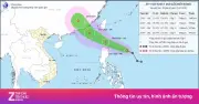 Áp thấp nhiệt đới đổi hướng, có khả năng mạnh lên thành bão