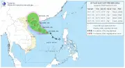 Áp thấp nhiệt đới mạnh lên thành bão, giật cấp 12, nguy cơ cao cho Biển Đông