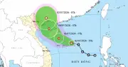 Áp thấp nhiệt đới mạnh lên thành bão số 1, hướng vào Bắc Vịnh Bắc Bộ