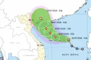 Áp thấp nhiệt đới mạnh lên thành bão số 1, ảnh hưởng Quảng Ninh, Hải Phòng