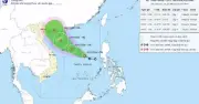 Áp thấp nhiệt đới mạnh thành bão cấp 9, đe dọa Đông Bắc Bộ