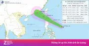Áp thấp nhiệt đới sắp vào Biển Đông, khả năng mạnh lên thành bão số 2