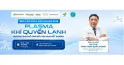 PGS.TS Phạm Trịnh Quốc Khanh giới thiệu Plasma lạnh lành vết thương tại HALMeS 2026