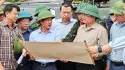 Phó Thủ tướng Hồ Quốc Dũng kiểm tra, chỉ đạo khắc phục lũ quét tại Lai Châu