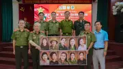 Phục dựng chân dung 10 nữ anh hùng dân quân Lam Hạ bằng AI năm 2026