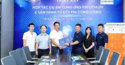 PSG và Vina BSS hợp tác phát triển tủ đổi pin công cộng cho xe điện