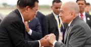 Quốc vương Campuchia trở về nước sau phẫu thuật ung thư tại Trung Quốc